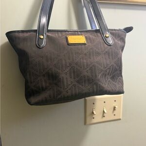 Lauren Ralph Lauren Black and Brown Tote